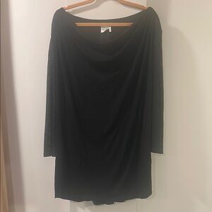 Chico's Black Off-Shoulder Dress
